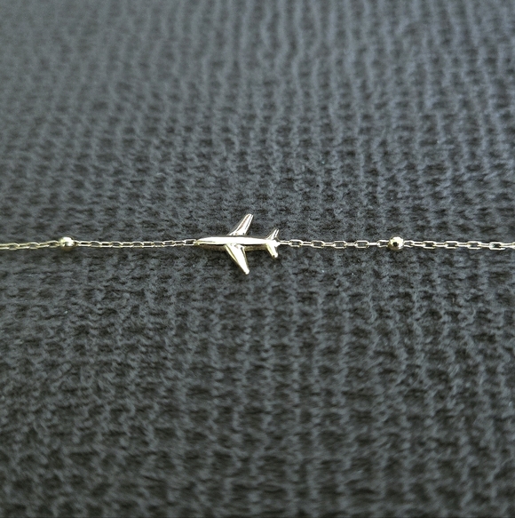 Mia Fiore Gold💛 Airplane✈️ Bracelet - NIB - Picture 5 of 13
